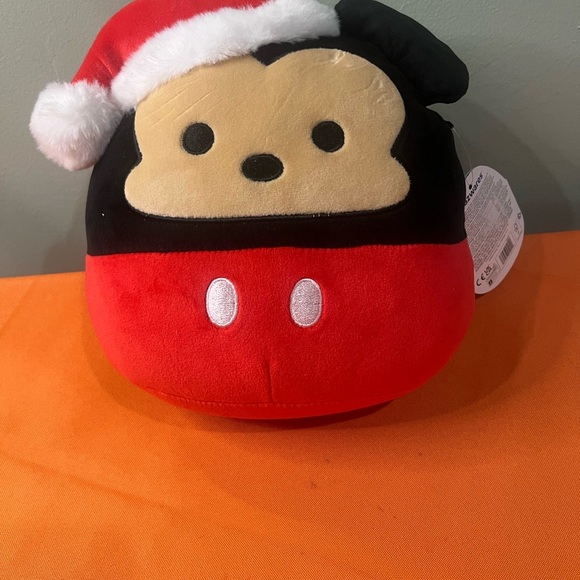 Squishmallows Other - ⚡️⚡️⚡️⚡️⚡️Squishmallows Red and Black Stuffed Christmas  Mickey Mouse Plush